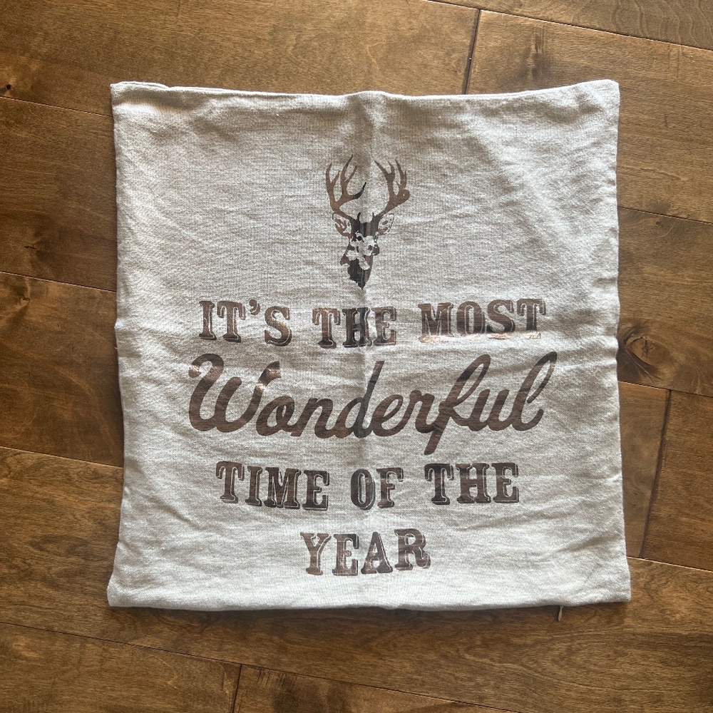 H&M Christmas Pillow Cover